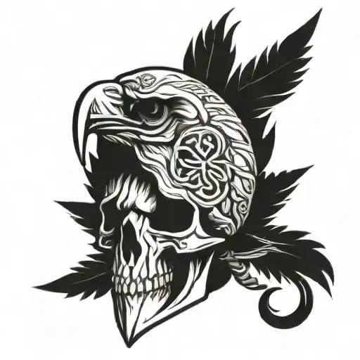 Crow Skull Viking