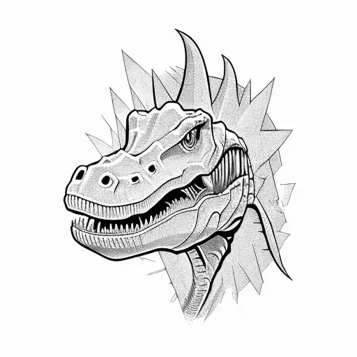 Dinosaur With Weapons