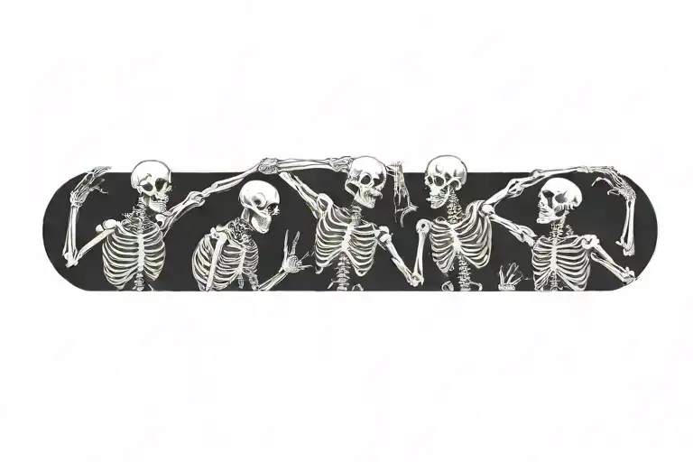 Skeletons Dancing