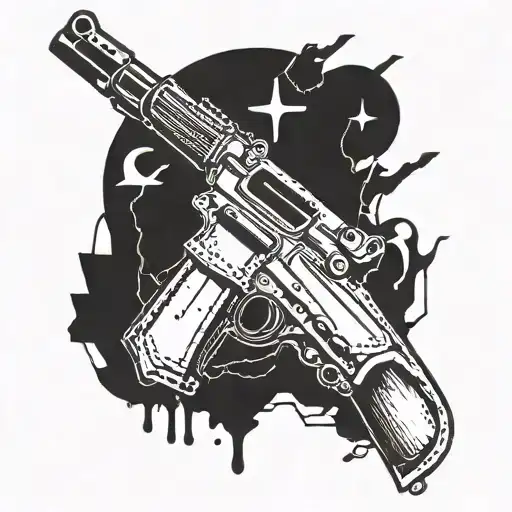 Broken Rifle Symbol For Antimilitarism And Antiwar