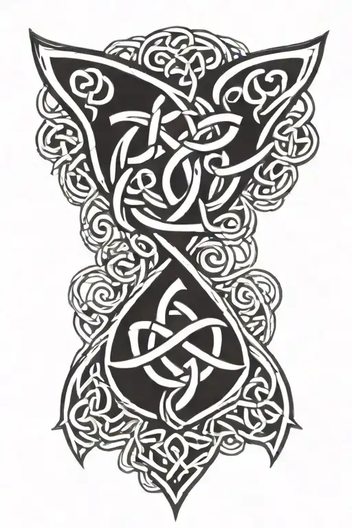 Celtic Pattern With Elements