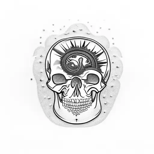 Glass On Skull Drink Sunshine