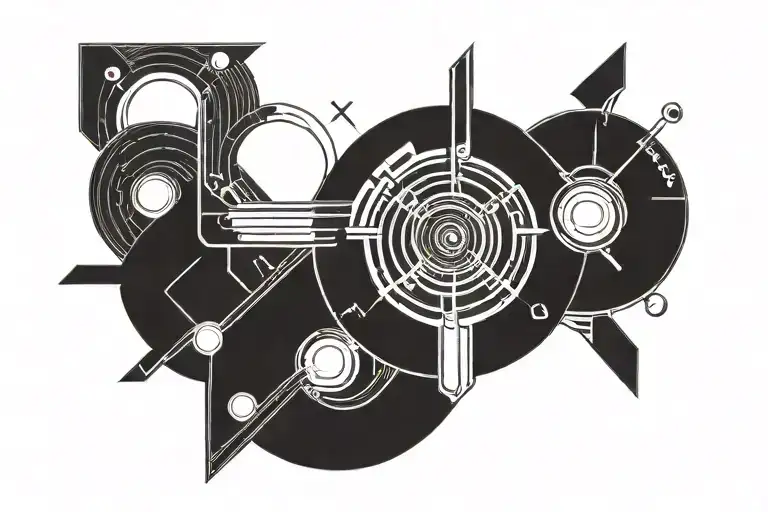 Retro Futurism Symbol