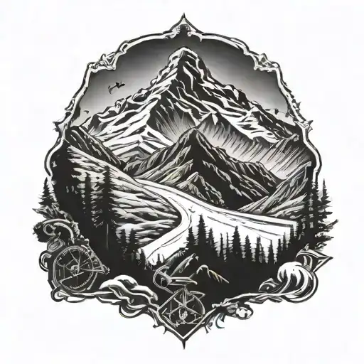 Incorporate A Detailed Downhill Mountain Biking Scene On The Death Road In Bolivia