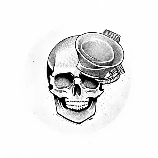 Skull And Kitchen And Mustang