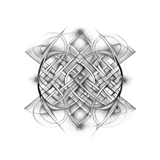 A Dna Double Helix Made Up Of Lines Of Code