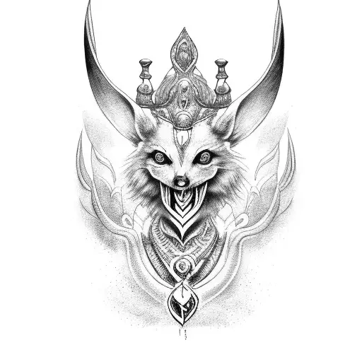 Black And Grey Freya Goddess