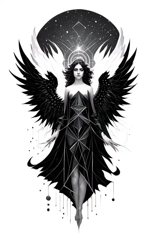 Angel Geometric Design Incorporating