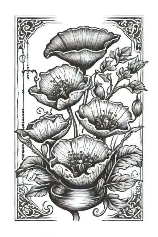 California Poppy Music Libra Scales
