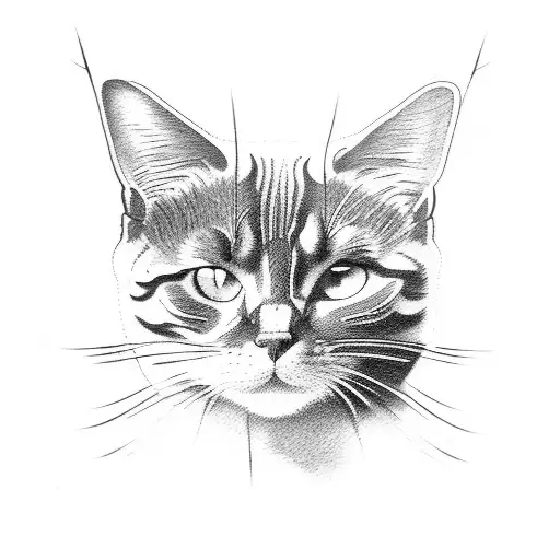 Darkness Cat With Smoke