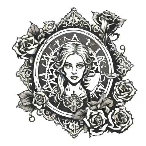 Buffy The Vampire Slayer Tarot Card Design