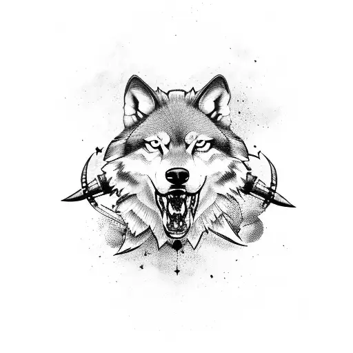 Spartan Wariors And Wolves