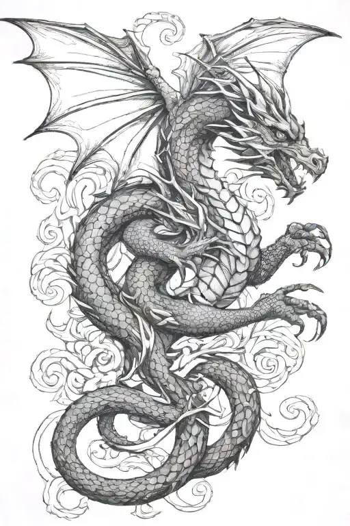 Dragon Intertwined