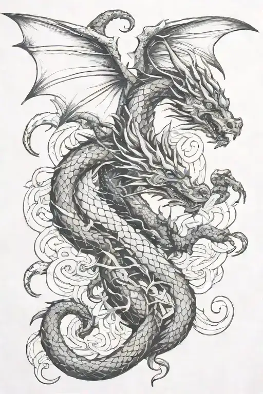 Dragon Intertwined