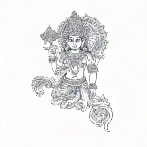 Hindu God Lord Vishnu
