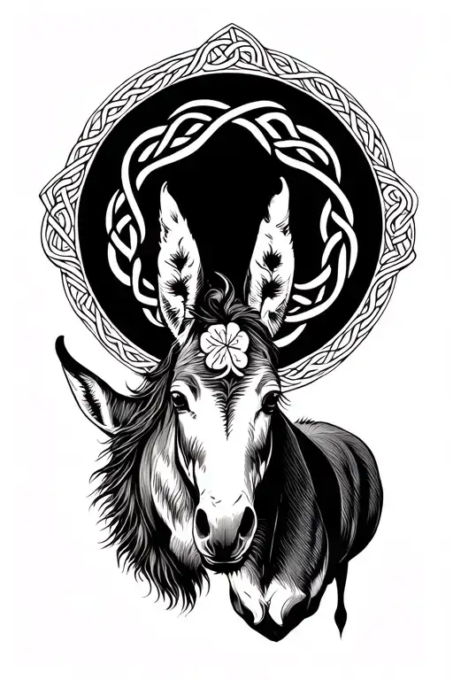 Donkeys And Shamrocks Celtic Knots