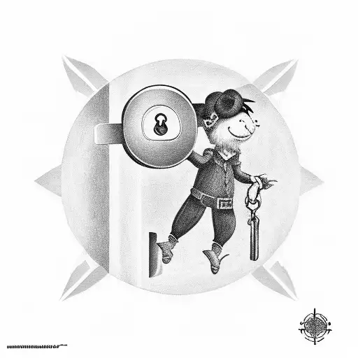 A Loading Circle From Windows With A Lock And See U Soon Writen Under