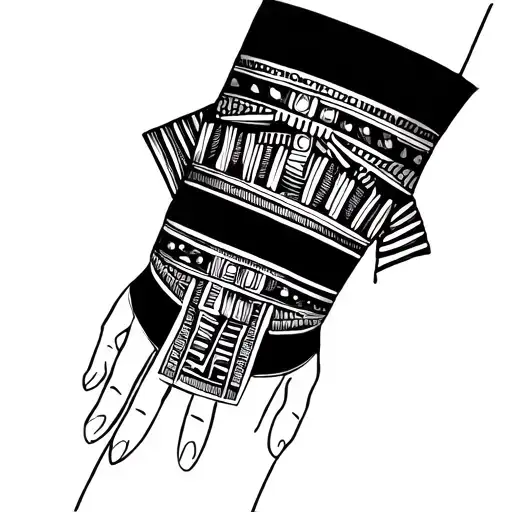 Egyptian Bracelet For The Entire Wrist