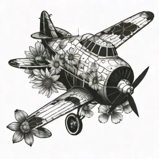 Plane With Daisy