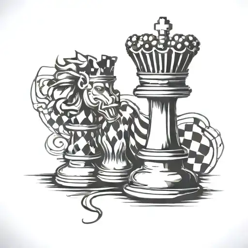 King Chess Piece
