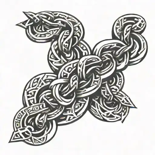 Design Of A Chain Bracelet With Diamonds