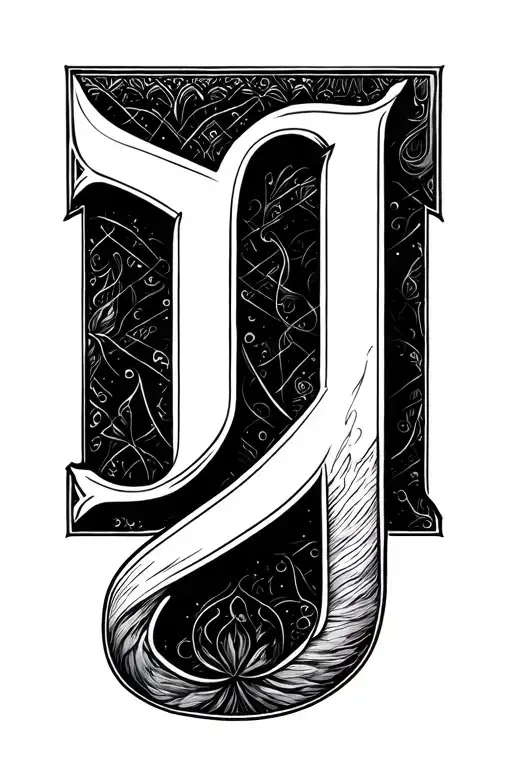 Letter D On The Right Bicep And Letter N On The Left Bicep