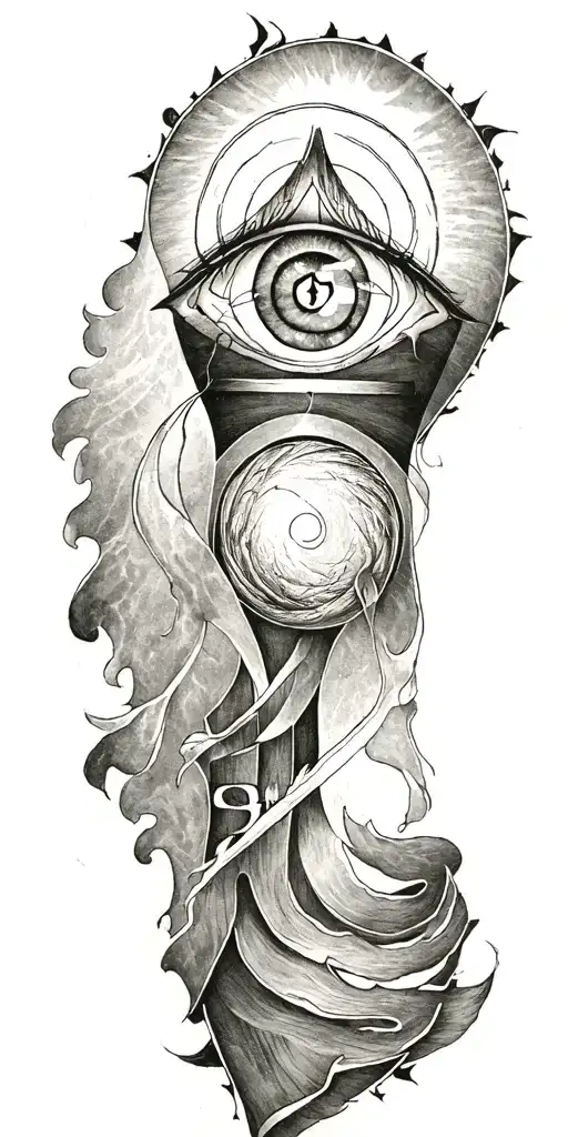 Eye Of Odin Rune Circle