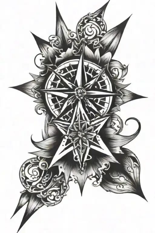 Wind Rose Forearm