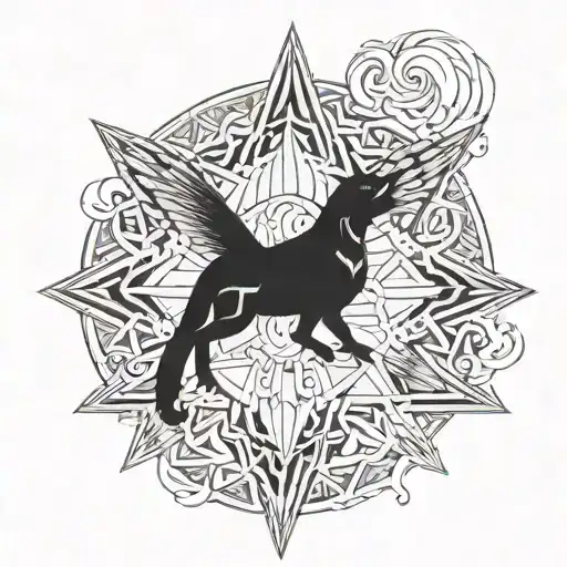 Antah Asti Prambha Symbol Combined