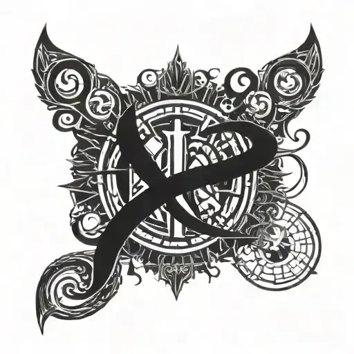 Incorporate A Significant Date Using Roman Numerals In A Unique And Abstract Design