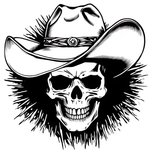 Cowboy Skull