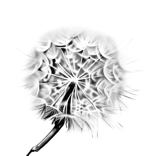 Small Dandelion With Roots