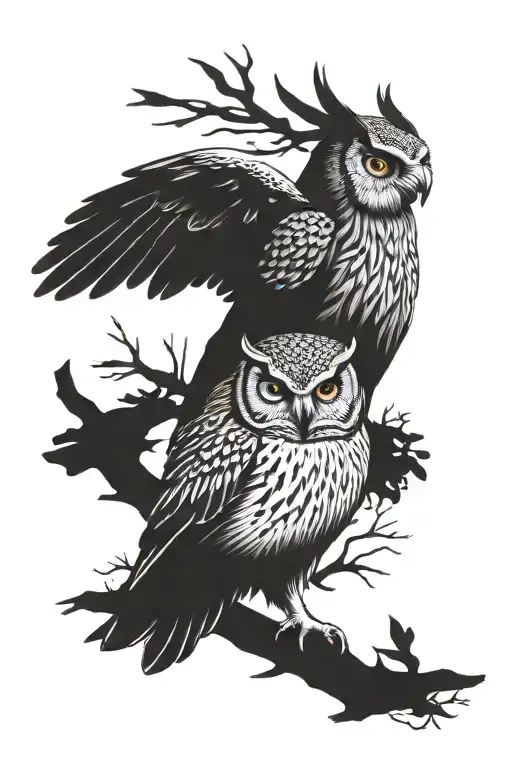 White Tailed Deer Wild Turkey Owl