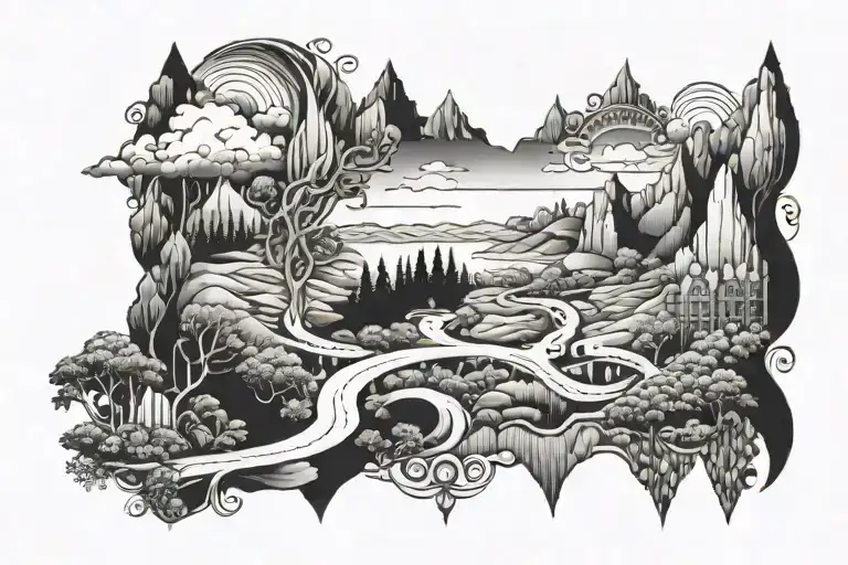 The Road To Life Or Heaven