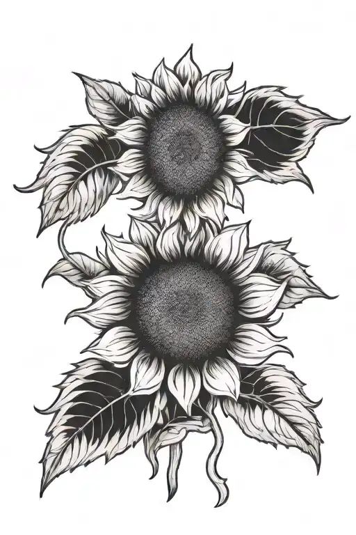 Sunflower Tarot Card