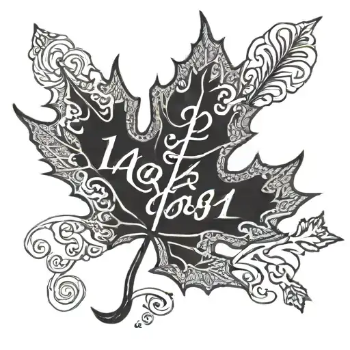 1997 Written In A Maple Leaf