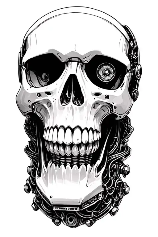 Robot Skull
