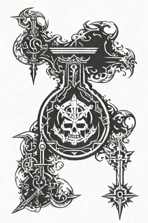 Warhammer 40K Imperial Symbol Incorporating Elements