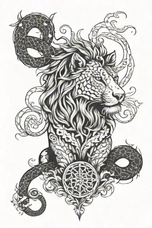 Lion Wolf Liars Shiva Snake Nature Chakra