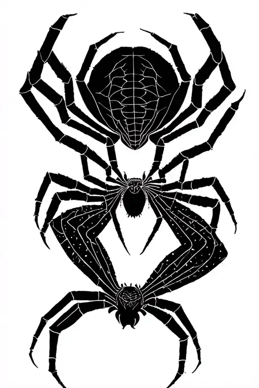 Spider And Women Full Body