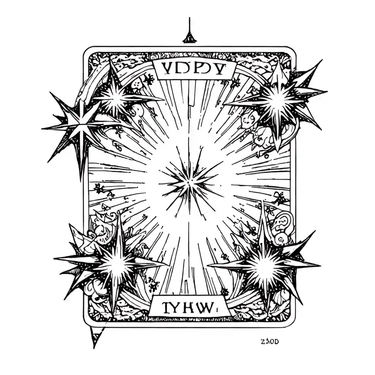 Tarot Card Stars Coming