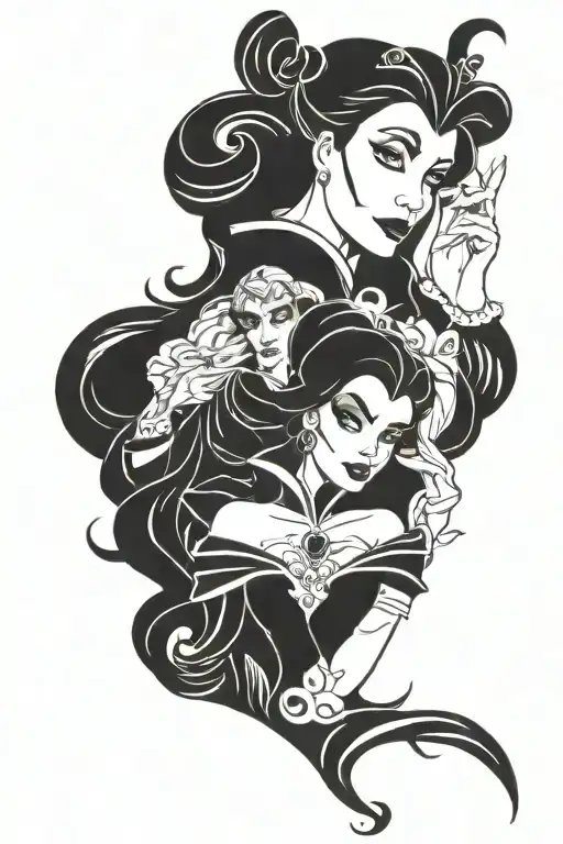 Disney Villains Disney Princesses