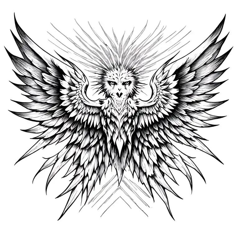 Sharp Lines That Create Wings