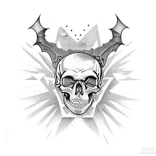 Skull Bat Snake Music Wanderlust Death Depression