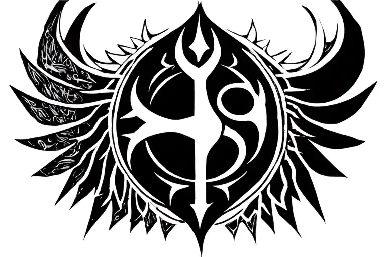 Skyrim Imperial Symbol Reverse