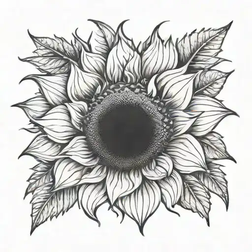 Sunflower Black Grey