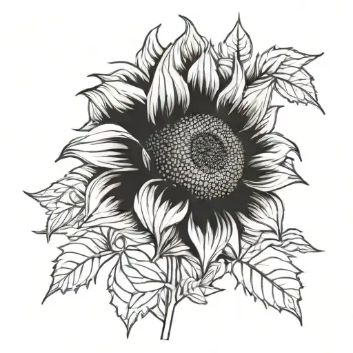 Sunflower Black Grey