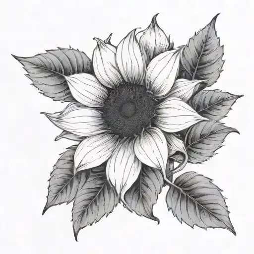 Sunflower Straight View Black Grey