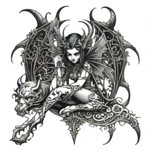 Gothic Devil Fairy