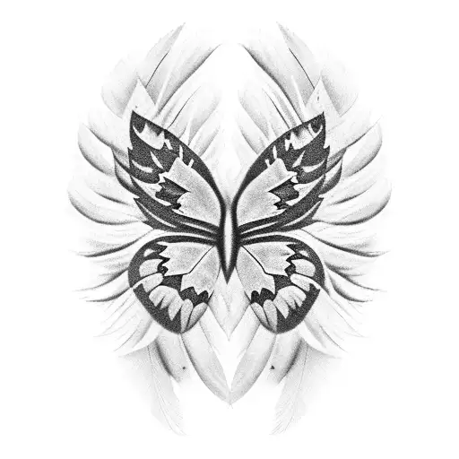 Feather General Stars Letter K Butterfly Time